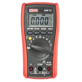 RS PRO Handheld Digital Multimeter True RMS 1kV DC Voltage Measurement IDM73