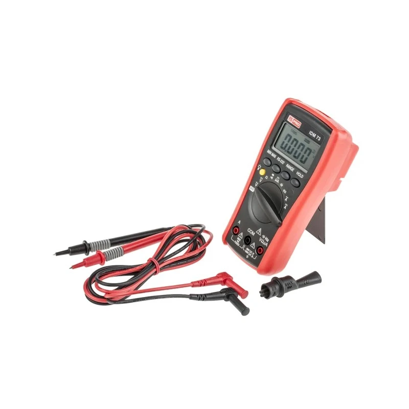 RS PRO Handheld Digital Multimeter True RMS 1kV DC Voltage Measurement IDM73