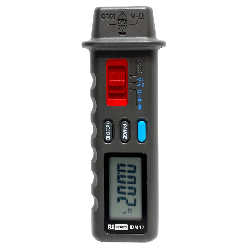RS PRO Handheld Multimeter 600V DC, 1.5 V AAA Battery, 3200 Count LCD Display IDM17
