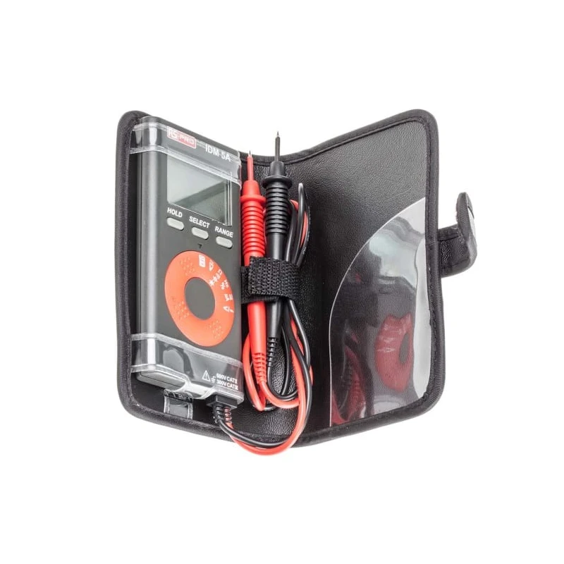 RS PRO Handheld Multimeter 600V DC 40kHz Frequency Measurement Functions IDM5A