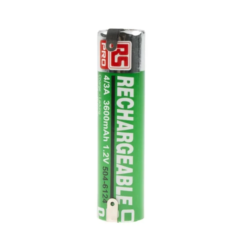 Panasonic RS PRO Rechargeable Battery 1.2 V NiMH 16.9 mm Diameter 3.6 Ah 504-6124
