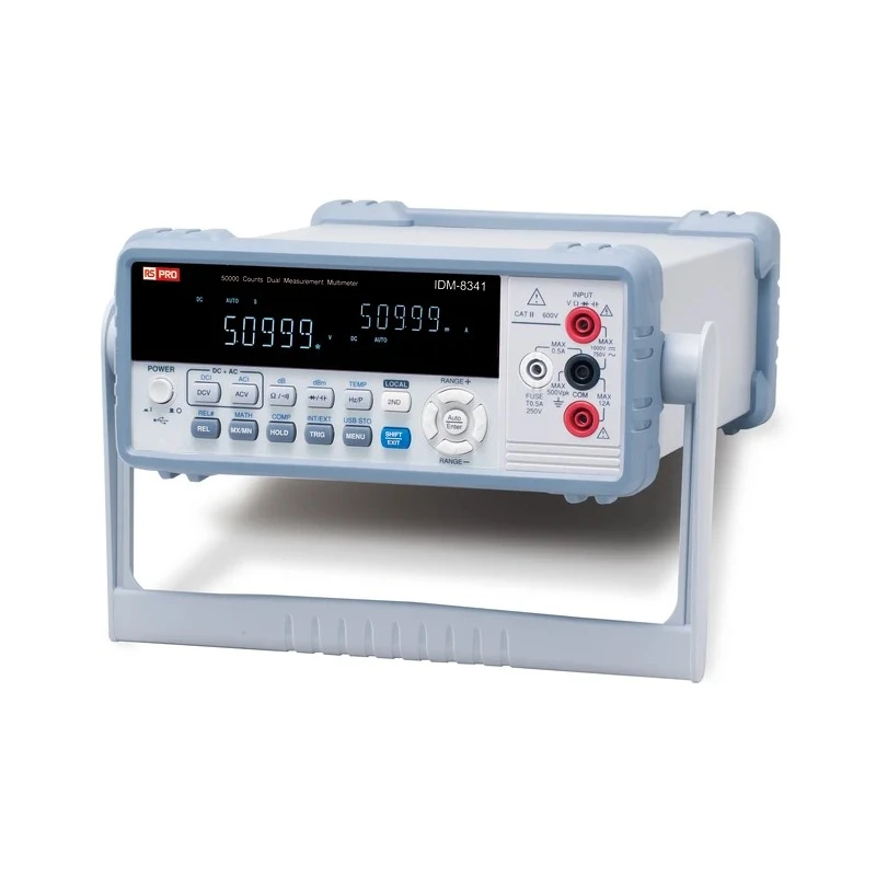 RS PRO Bench Multimeter True RMS with 10 A AC, 10 A DC, 750 V AC IDM8341