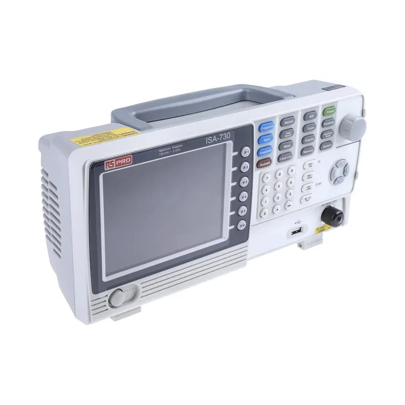 RS PRO Desktop Spectrum Analyser 3kHz Bandwidth, 150kHz-3GHz Frequency Range, 5.6 in TFT LCD ISA-730, ISP-730