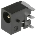 Lumberg 2-Pole 6V 500mA Black Polycarbonate PCB Mount Industrial Power Connector NEB/J 1613 12