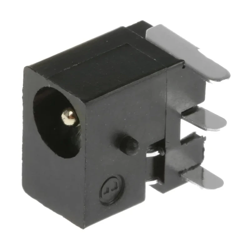 Lumberg 2-Pole 6V 500mA Black Polycarbonate PCB Mount Industrial Power Connector NEB/J 1613 12
