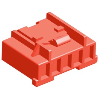 TE Connectivity Grace Inertia Male Connector Housing 2.5 mm Pitch 5 Way 1 Row Straight 5-1971793-3
