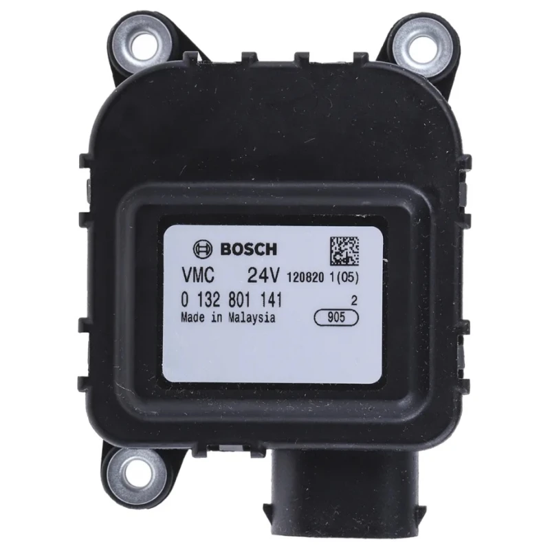 Bosch Geared DC Motor 24V DC, 0.22 W Power, 28.5 Ncm Torque, 7.5 RPM Output Speed, Model 0 132 801 141