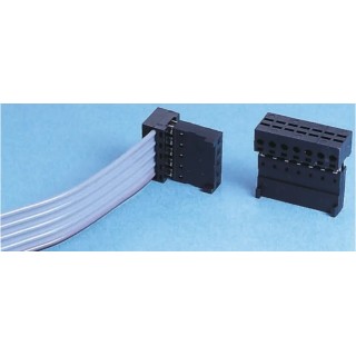 Wurth Elektronik 10-Way IDC Connector Female for Cable, 1 Row, 2.54mm Pitch, 3A Current, Gold over Nickel 661010151923