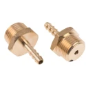 RS PRO Brass Hose Connector 6.35 mm ID Male BSP Threaded 1/2 in G Connection 506-7266