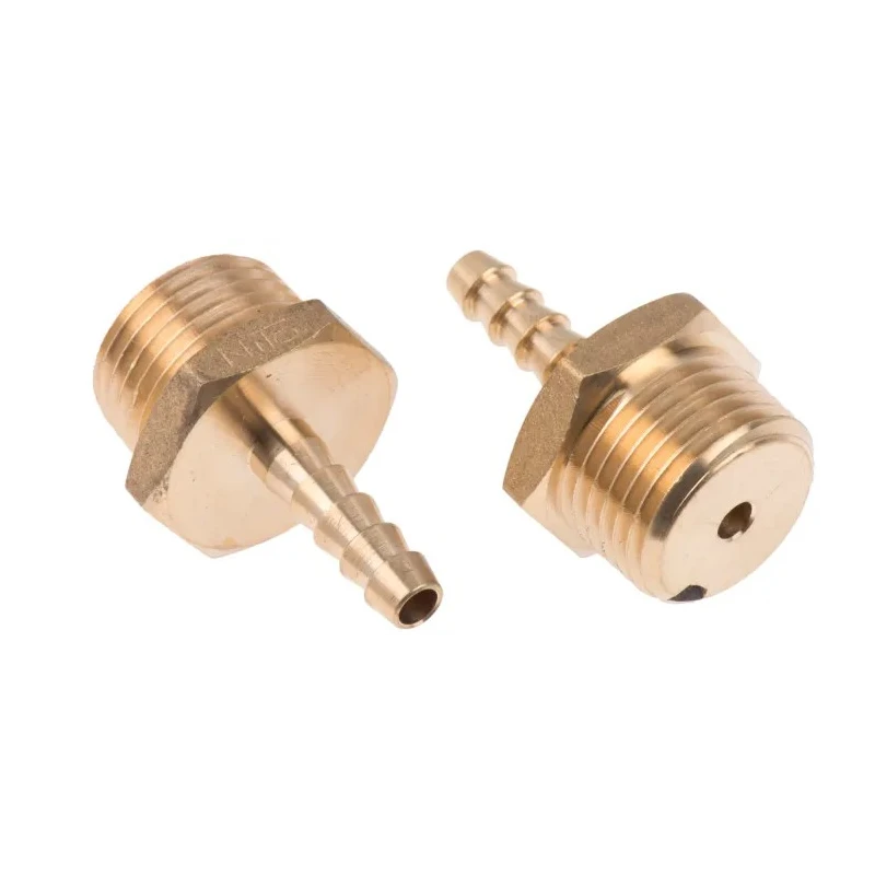 RS PRO Brass Hose Connector 6.35 mm ID Male BSP Threaded 1/2 in G Connection 506-7266
