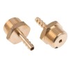 RS PRO Brass Hose Connector 6.35 mm ID Male BSP Threaded 1/2 in G Connection 506-7266