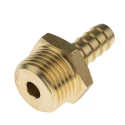 RS PRO Brass Hose Connector 9.53 mm ID, 25 bar Maximum Operating Pressure 80°C Maximum Operating Temperature 506-7288