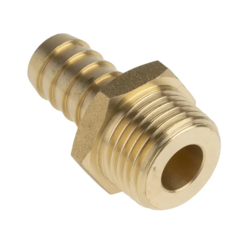 RS PRO Brass Straight Hose Connector 12.7 mm ID, Male 1/2 in BSP Threaded, 25 bar 506-7294