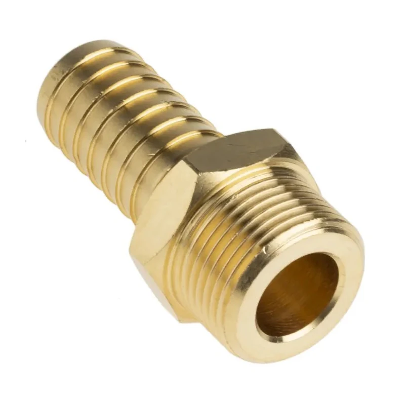 RS PRO Brass Hose Connector 19.05 mm ID, 25 bar, 3/4 in G Male Thread, Max Operating Temp 80°C 506-7301