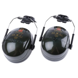 3M PELTOR Optime II Ear Shells for Helmets, 31 dB Noise Reduction, Black, Helmet Attachment H520P3E-410-GQ
