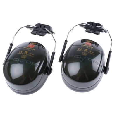 3M PELTOR Optime II Ear Shells for Helmets, 31 dB Noise Reduction, Black, Helmet Attachment H520P3E-410-GQ