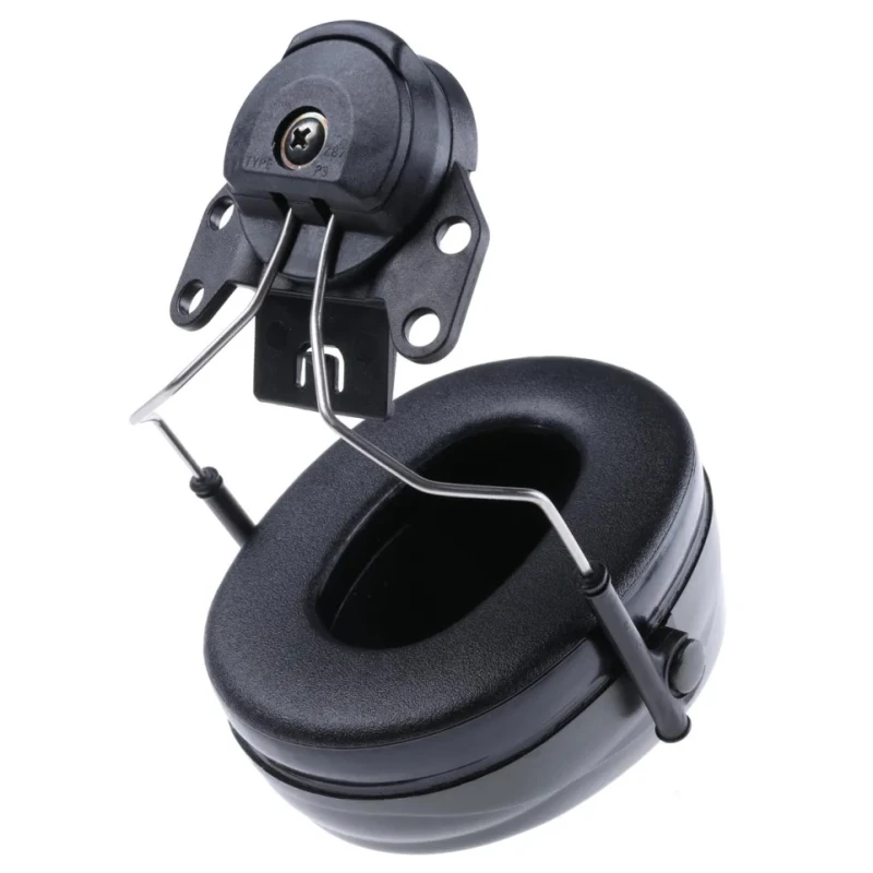 3M PELTOR Optime II Ear Shells for Helmets, 31 dB Noise Reduction, Black, Helmet Attachment H520P3E-410-GQ