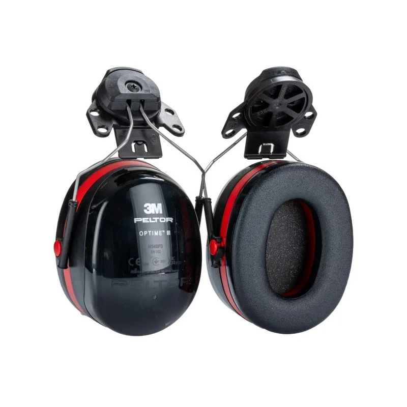 3M PELTOR Optime III Ear Shells for Helmets 33 dB Black H540P3E-413-SV