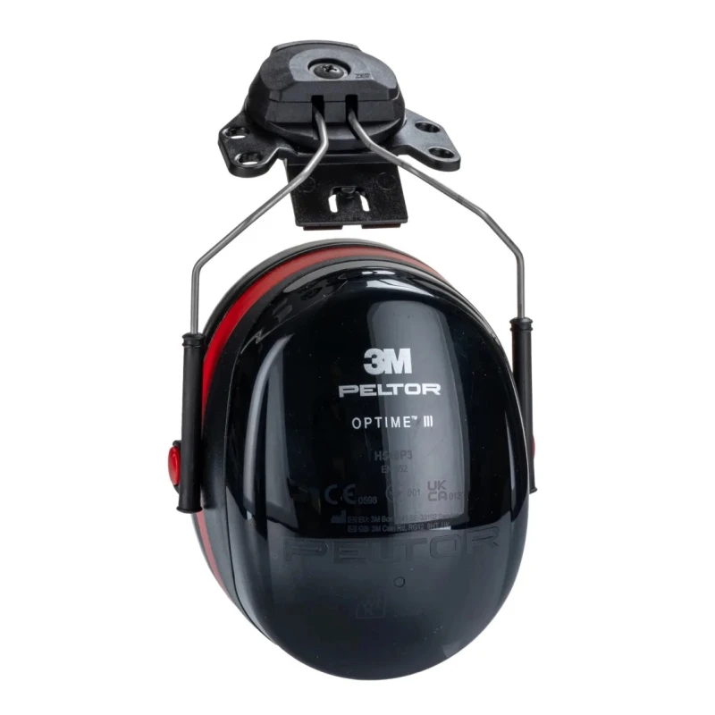 3M PELTOR Optime III Ear Shells for Helmets 33 dB Black H540P3E-413-SV