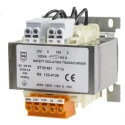 RS PRO 100 VA DIN Rail Transformer, 230 V ac, 400 V ac Primary, 12 V ac Secondary, IECBSEN 615581, ASNZS 61558..6 123-4139