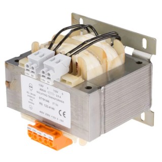 RS PRO 2 Output 400 VA Chassis Mount Transformer 2 x 115 V ac IEC 61558-2-4 123-4146