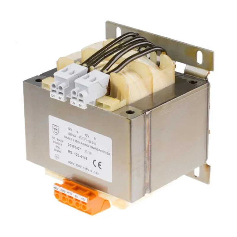 RS PRO 2 Output 500 VA Chassis Mount Transformer 2 x 12 V ac IECBSEN 615581 IECBSEN 615586 IECBSEN 615584 ASNZS 123-4148