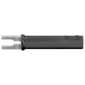 Staubli Insulated Fork Terminal Black 4 mm Stud Size 37mm Length 23.0480-21