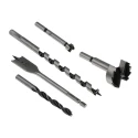 RS PRO 35-Piece Hole Saw Set for Wood, High-Speed Steel HSS Drill Bits, Minimum Size 3.8 in, Maximum Size 2.125 in 507-1697