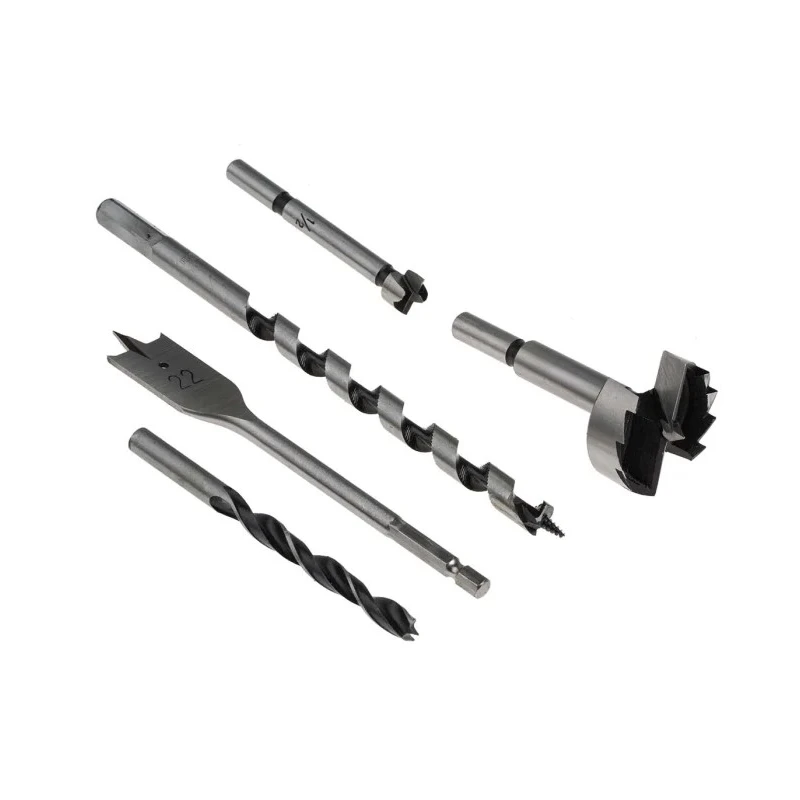 RS PRO 35-Piece Hole Saw Set for Wood, High-Speed Steel HSS Drill Bits, Minimum Size 3.8 in, Maximum Size 2.125 in 507-1697
