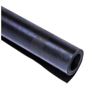 RS PRO Black Neoprene Rubber Sheet 1 m x 600 mm x 1.5 mm, Operating Temperature Max 70 °C 506-3163