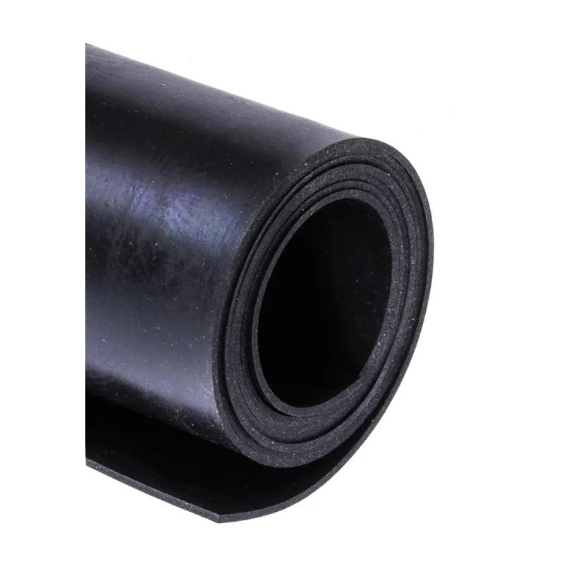 RS PRO Black Neoprene Rubber Sheet 1 m x 600 mm x 1.5 mm, Operating Temperature Max 70 °C 506-3163