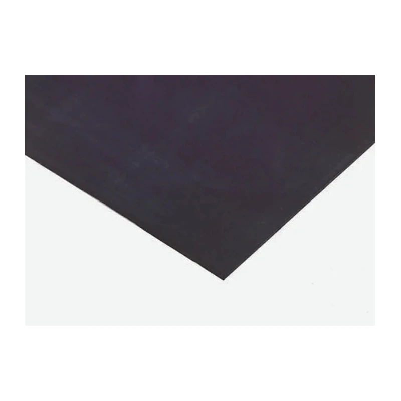 RS PRO Black Neoprene Rubber Sheet 1 m x 1.2 m x 12 mm, Max Operating Temperature 70 °C 506-3179
