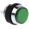 Signal Construct Green LED Panel Mount Indicator 16 mm, Tab Termination, IP67, 12-14V SKCD 16712
