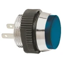 Signal Construct Blue LED Panel Mount Indicator 16 mm, Tab Termination, IP67, 12-14V SKCD 16412