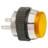 Signal Construct LED Yellow Panel Mount Indicator 16 mm, Tab Termination, IP67, 12-14V SKCD 16112