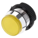 Signal Construct LED Yellow Panel Mount Indicator 16 mm, Tab Termination, IP67, 24-28V SKCD 16114