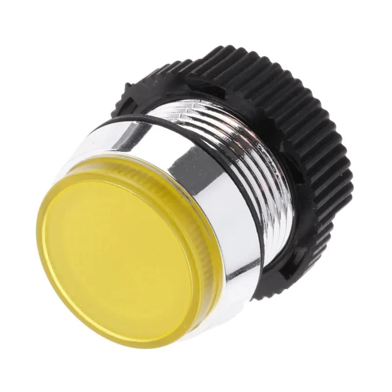 Signal Construct LED Yellow Panel Mount Indicator 16 mm, Tab Termination, IP67, 24-28V SKCD 16114