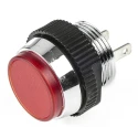 Signal Construct Red Panel Mount Indicator 24, 28V, 20mA, IP67, Prominent Bezel SKCD 16014