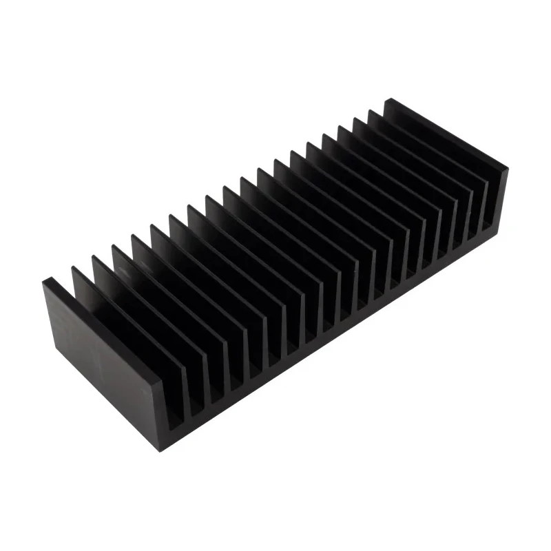 AAVID THERMALLOY Universal Rectangular Aluminium Heatsink 40 mm x 75 mm x 200 mm 0.8°C/W EM/B/75