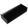 AAVID THERMALLOY Universal Rectangular Aluminium Heatsink 40 mm x 75 mm x 200 mm 0.8°C/W EM/B/75