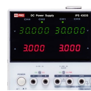 RS PRO Digital Bench Power Supply, 4-Output 0 V ac to 30 V ac, 195 W, 3 A Max 123-3561