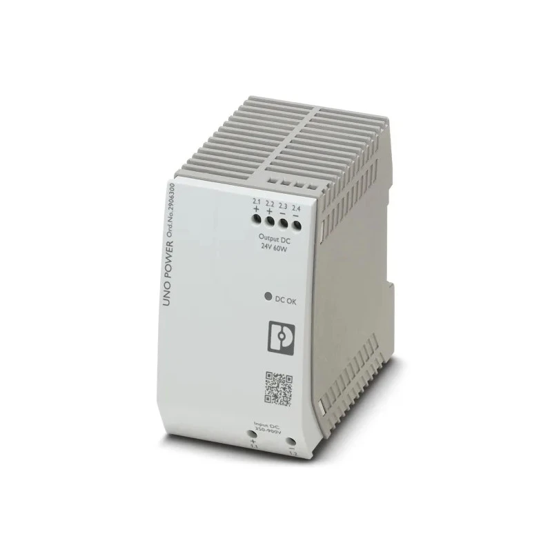 Phoenix Contact DC/DC Converter UNO-PS/350-900DC/24DC/60W, 24V DC Output, 2.5A, 1000V DC Max Input, 350V Min Input 2906300