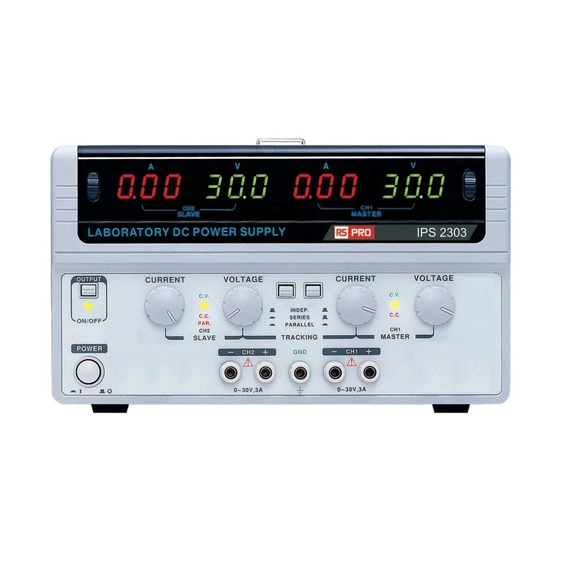 RS PRO Digital Bench Power Supply 2-Output 0 V ac to 30V ac, 180 W, 3 A Max 123-3565