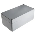 RS PRO Euronord II Series Grey Grey Lid Polyester Enclosure IP67 IP66 IK08 90mm x 220mm x 120mm P 122209 ENCLOSURE