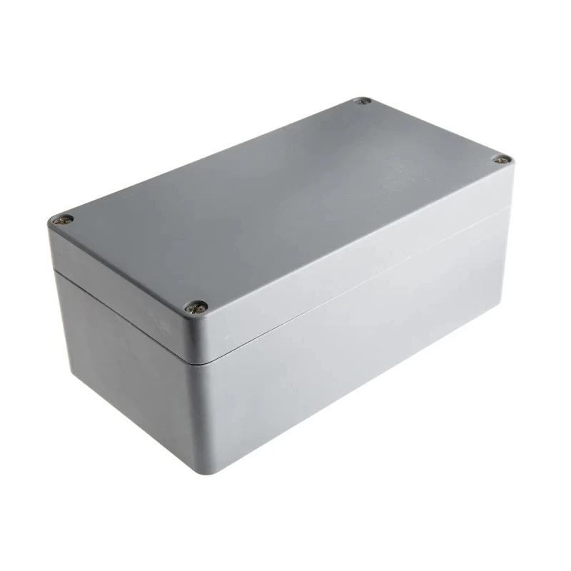 RS PRO Euronord II Series Grey Grey Lid Polyester Enclosure IP67 IP66 IK08 90mm x 220mm x 120mm P 122209 ENCLOSURE