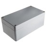 RS PRO Euronord II Series Grey Grey Lid Polyester Enclosure IP67 IP66 IK08 90mm x 220mm x 120mm P 122209 ENCLOSURE