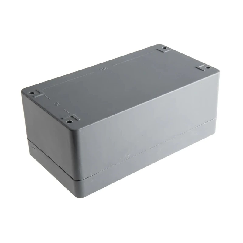 RS PRO Euronord II Series Grey Grey Lid Polyester Enclosure IP67 IP66 IK08 90mm x 220mm x 120mm P 122209 ENCLOSURE