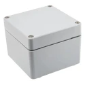 RS PRO Euronord II Series Grey Grey Lid Polyester Enclosure IP67 IP66 IK08 90 mm x 122 mm x 120 mm P 121209 ENCLOSURE