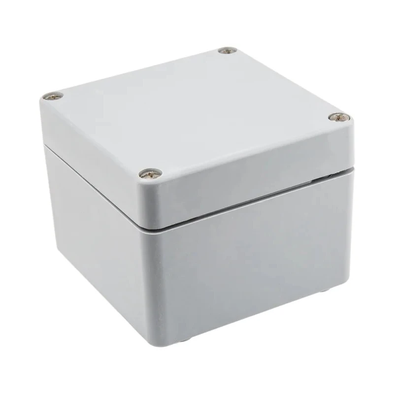 RS PRO Euronord II Series Grey Grey Lid Polyester Enclosure IP67 IP66 IK08 90 mm x 122 mm x 120 mm P 121209 ENCLOSURE