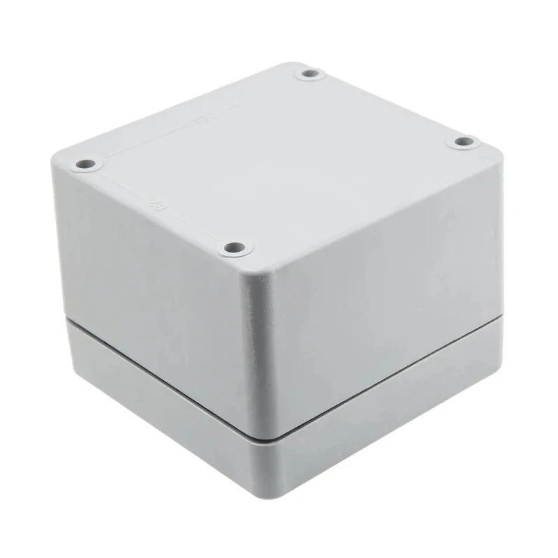 RS PRO Euronord II Series Grey Grey Lid Polyester Enclosure IP67 IP66 IK08 90 mm x 122 mm x 120 mm P 121209 ENCLOSURE